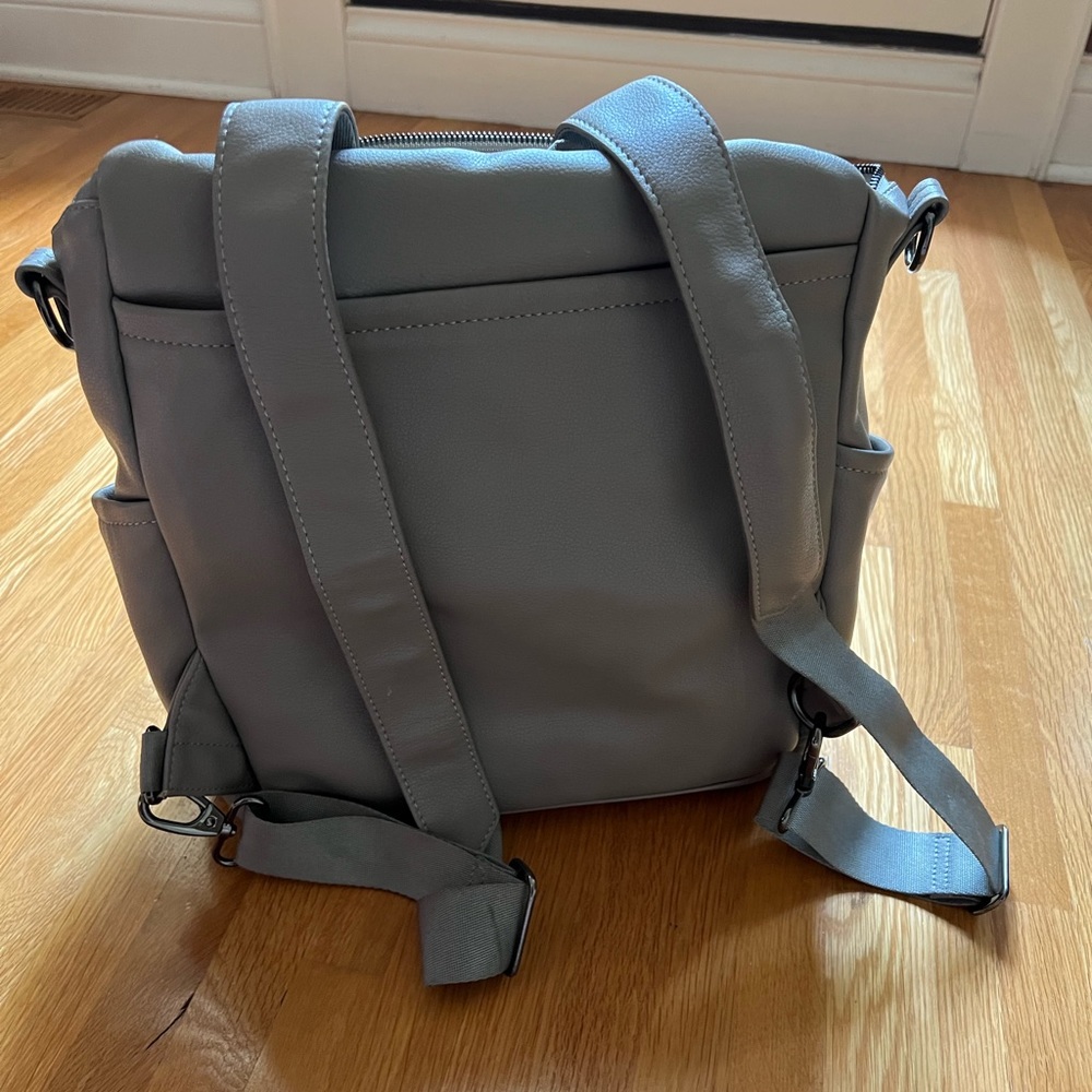 Azaria Leather Diaper Bag - Picture 3 of 3